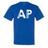 Funny "AP - Analysis Paralysis" men's t-shirt Royal-Blue