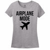 Minty Tees Airplane Mode Women's Tee Shirt
