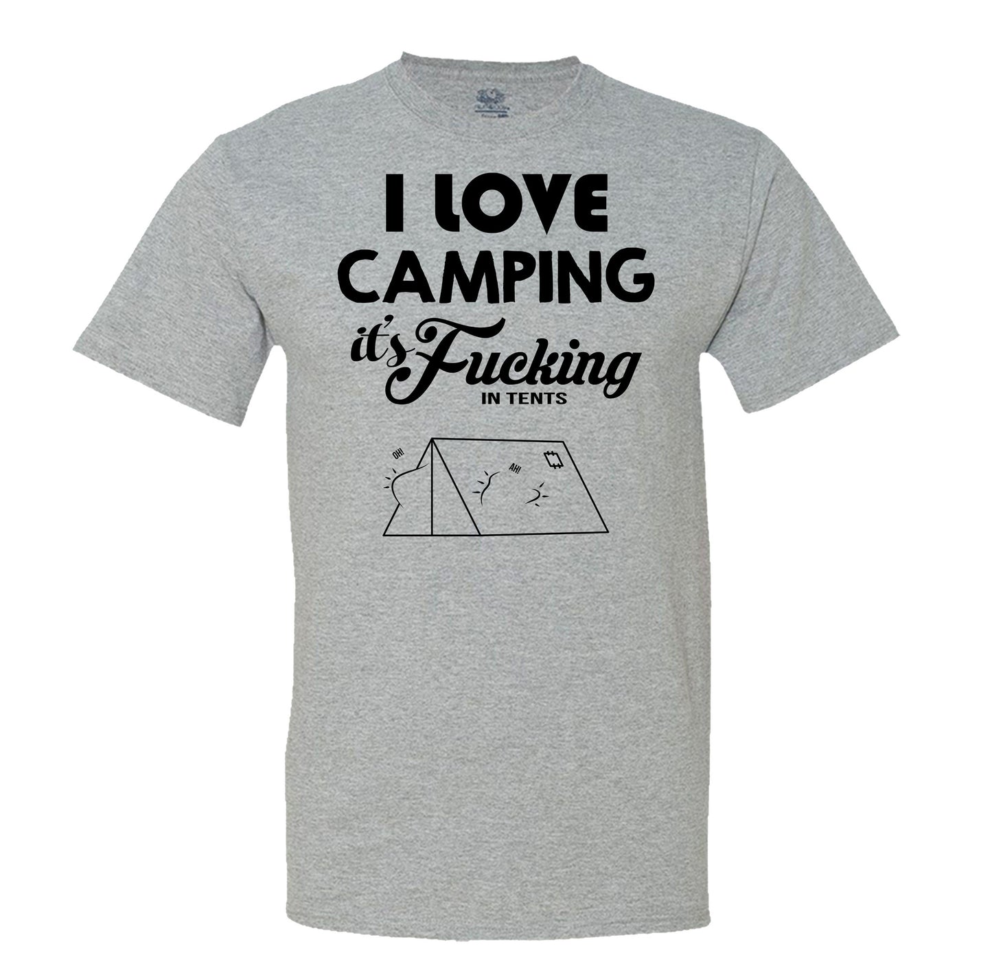 Camping Is In Tents Men's Tee