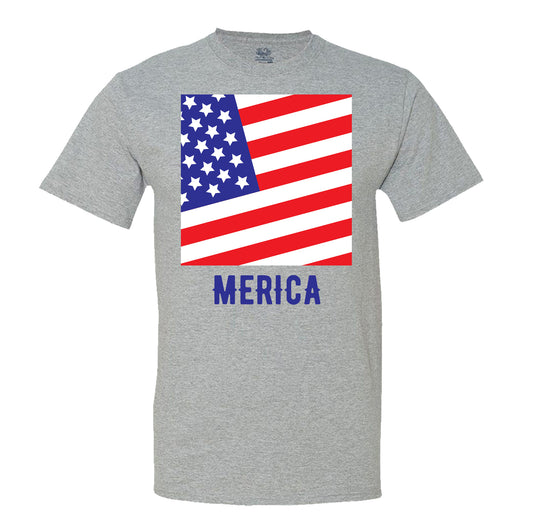 Merica Flag Men's Tee