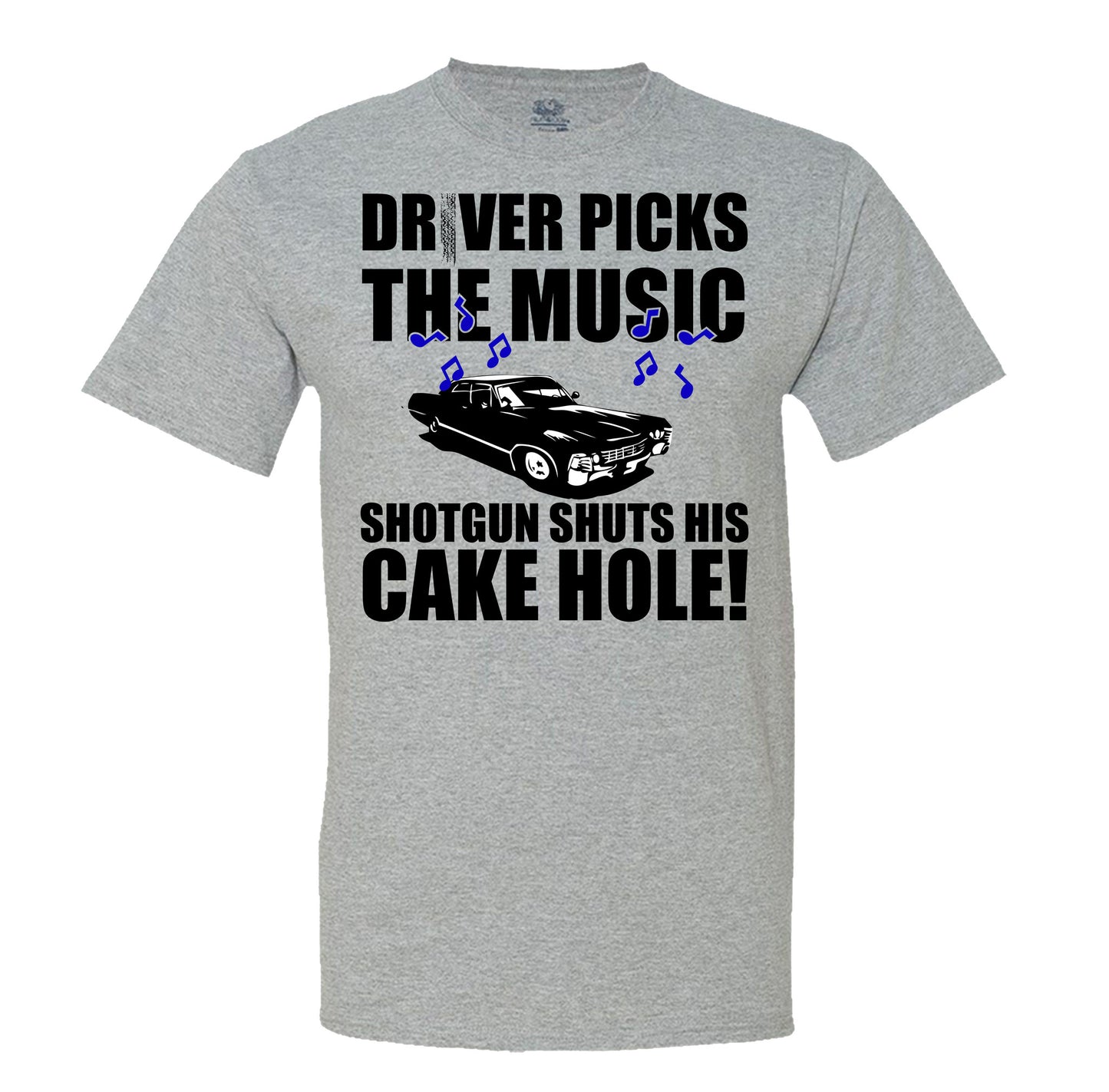 Driver Picks The Music - Men's T-Shirt