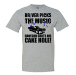 Driver Picks The Music - Men's T-Shirt