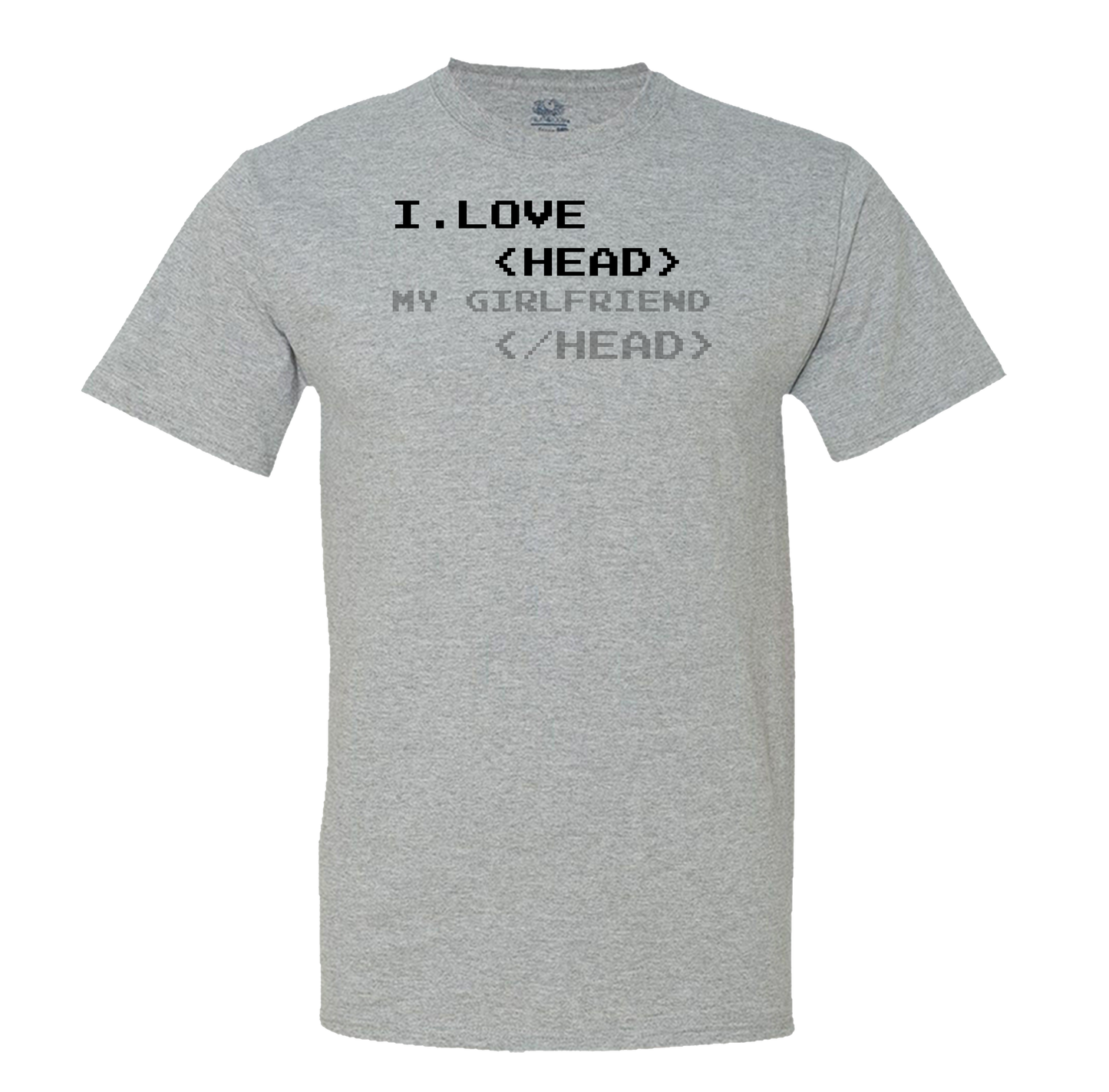 I Love Head (Gf) Men's Tee