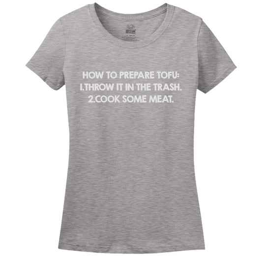 How To Prepare Tofu Women's Shirt