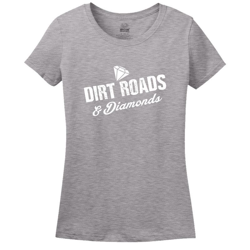 Dirt Roads And Diamonds - Women's Tee