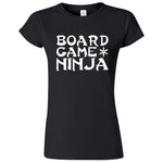  "Board Game Ninja" women's t-shirt Black