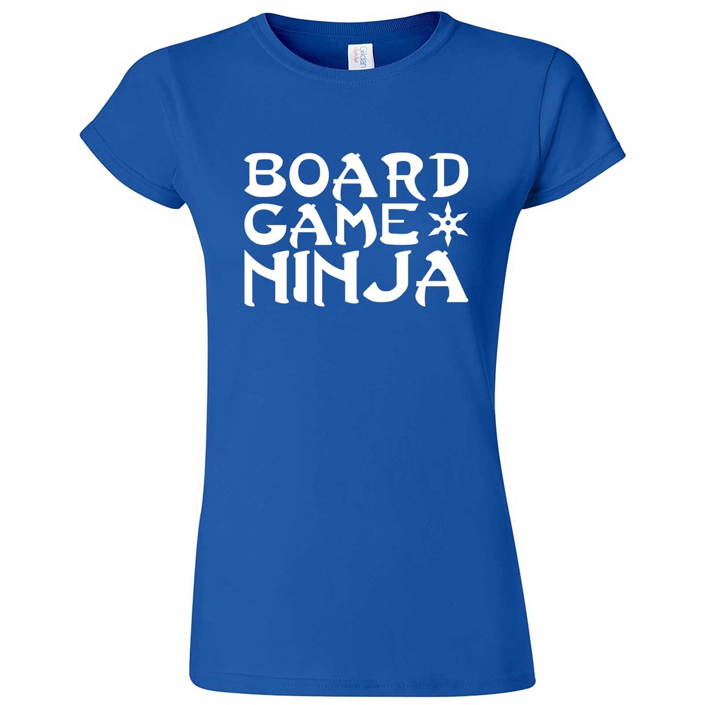  "Board Game Ninja" women's t-shirt Royal Blue