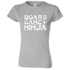  "Board Game Ninja" women's t-shirt Sport Grey
