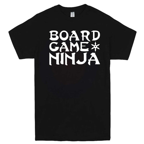  "Board Game Ninja" men's t-shirt Black