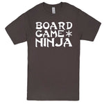  "Board Game Ninja" men's t-shirt Charcoal