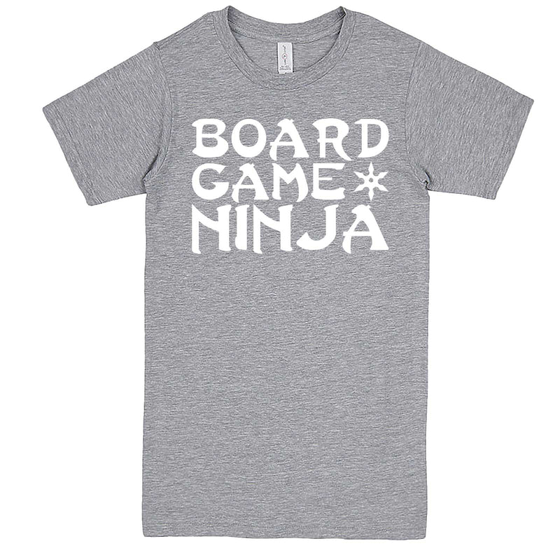  "Board Game Ninja" men's t-shirt Heather-Grey