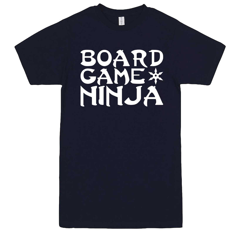 "Board Game Ninja" men's t-shirt Navy-Blue