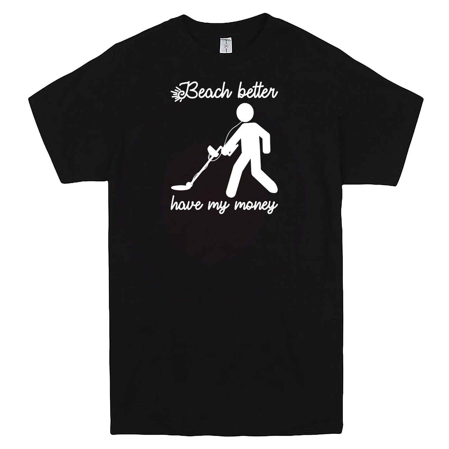 "Beach Better Have My Money" Men's Shirt Black