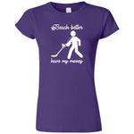 "Beach Better Have My Money" women's shirt Purple