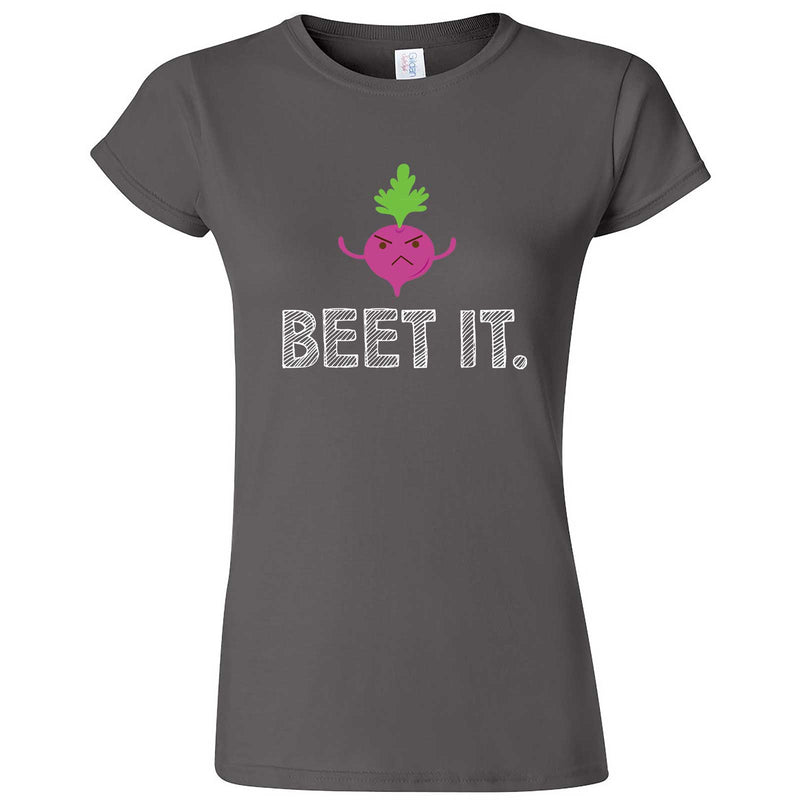  "Beet It" women's t-shirt Charcoal