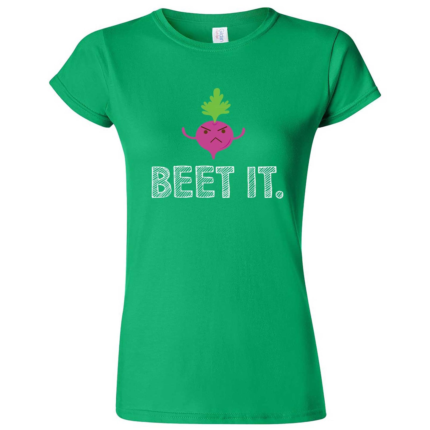  "Beet It" women's t-shirt Irish Green