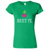  "Beet It" women's t-shirt Irish Green