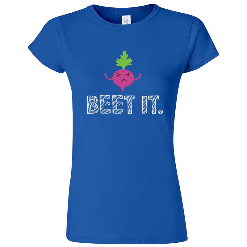  "Beet It" women's t-shirt Royal Blue