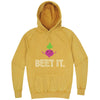  "Beet It" hoodie, 3XL, Vintage Mustard