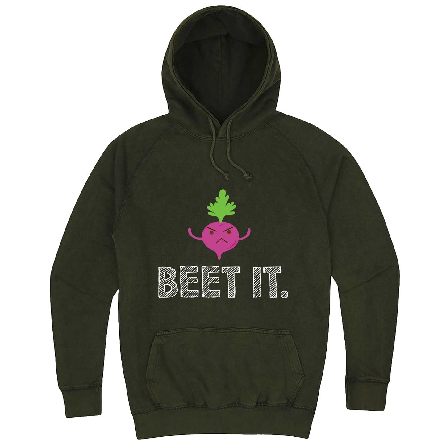  "Beet It" hoodie, 3XL, Vintage Olive