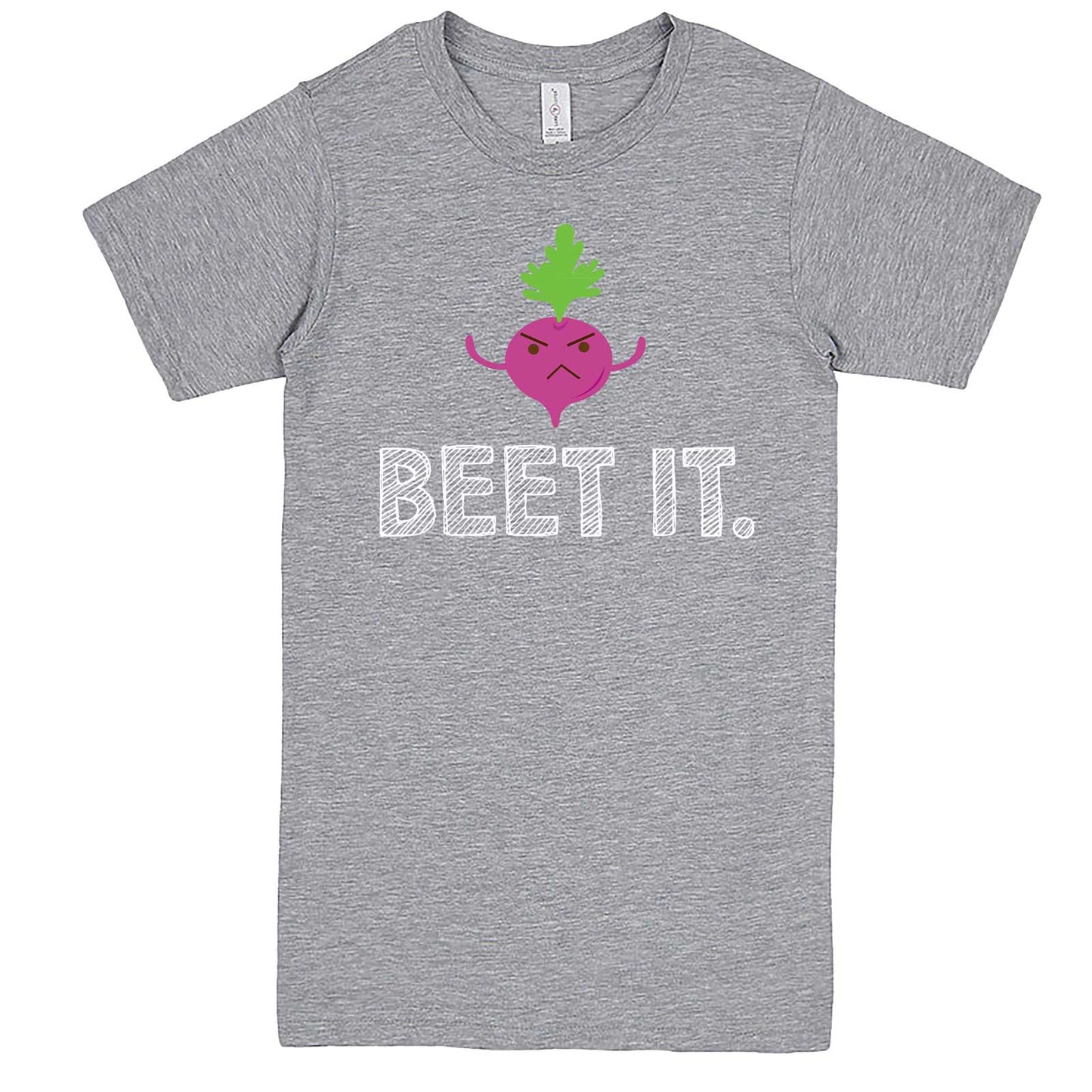  "Beet It" men's t-shirt Heather-Grey