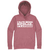  "I Hate Being Bipolar It's Awesome" hoodie, 3XL, Mauve