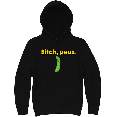  "Bitch Peas" hoodie, 3XL, Black