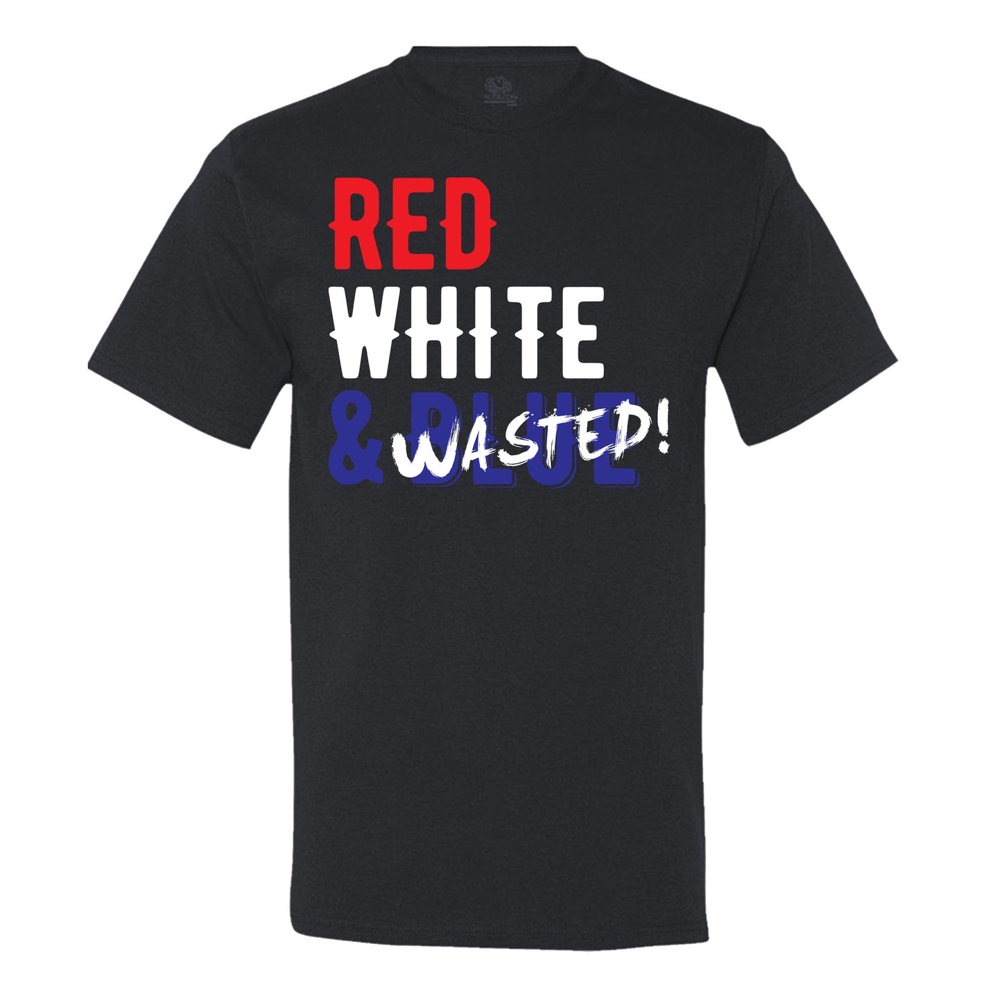 Red White & Wasted - Men's T-Shirt