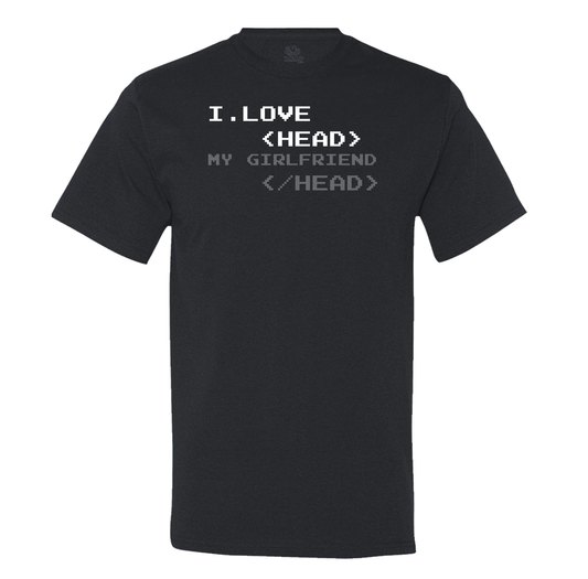 I Love Head (Gf) Men's Tee
