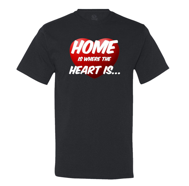 Home Is Where The Heart Is Mens Tee