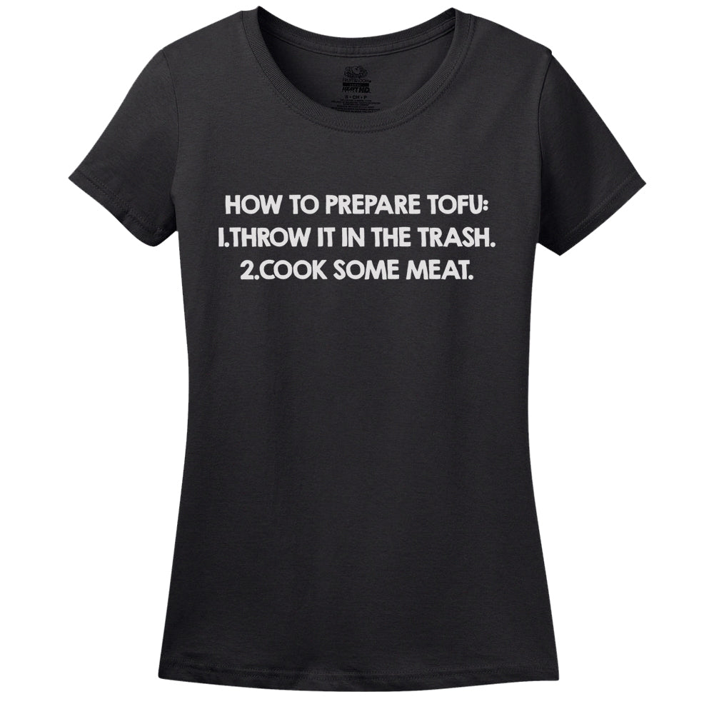 How To Prepare Tofu Women's Shirt