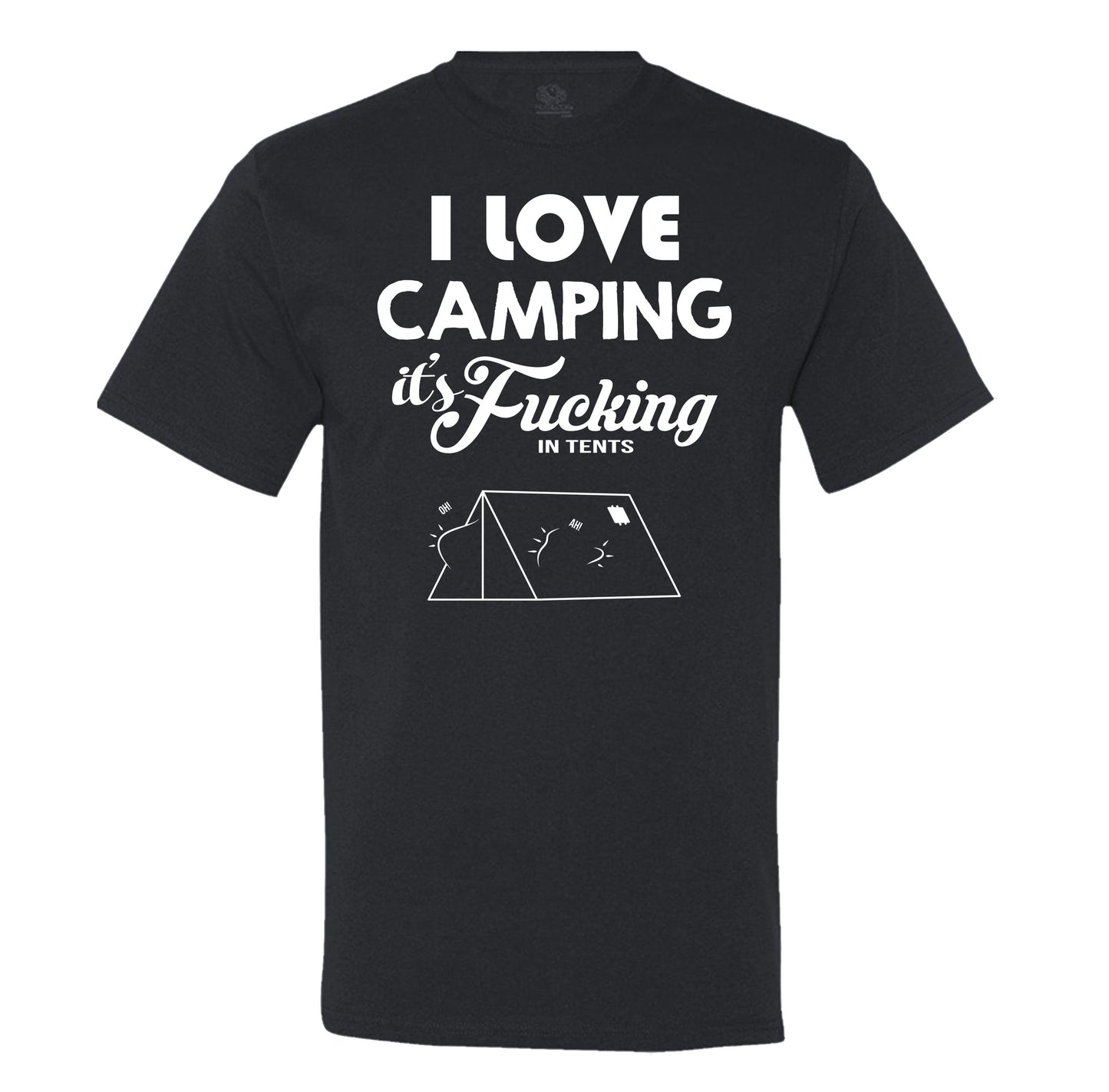 Camping Is In Tents Men's Tee
