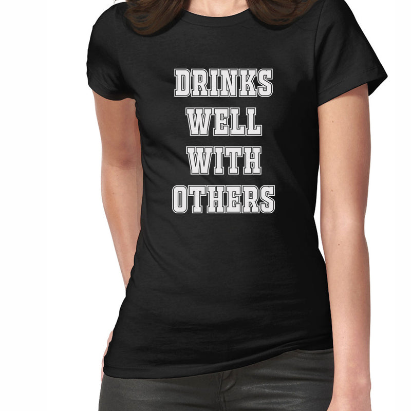 Drinks Well With Others - Men's T-Shirt