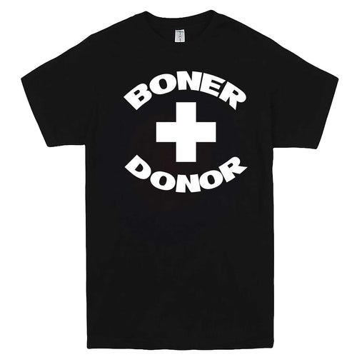  "Boner Donor" men's t-shirt Black