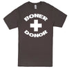  "Boner Donor" men's t-shirt Charcoal
