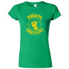  "Burrito Snatcher" women's t-shirt Irish Green