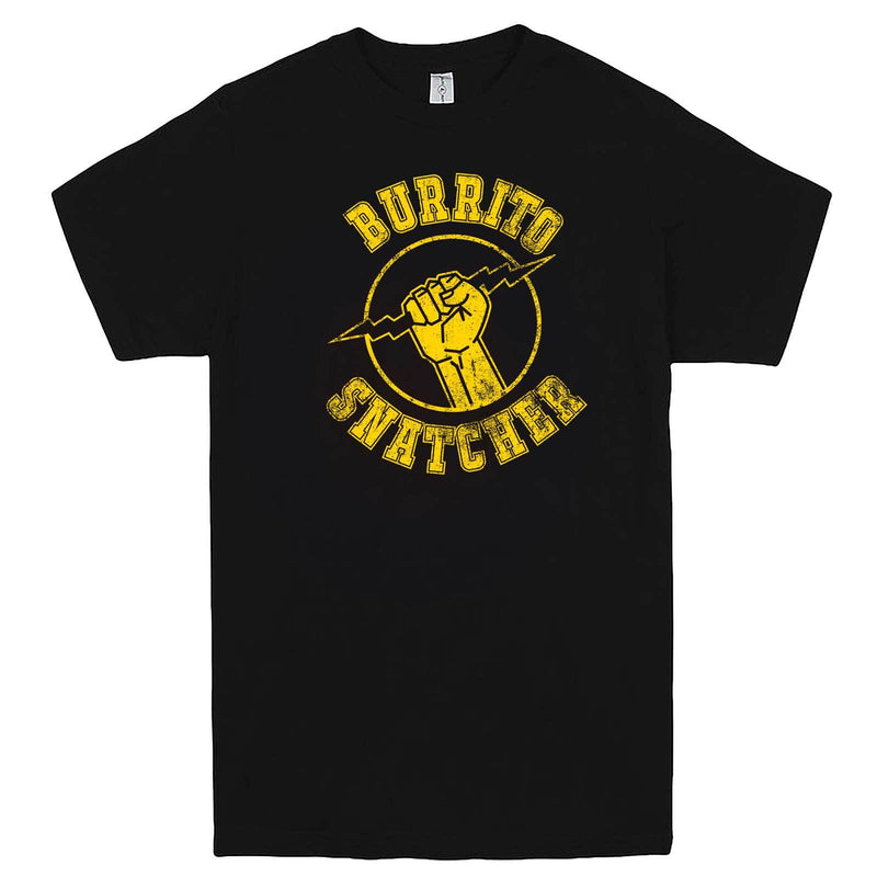  "Burrito Snatcher" men's t-shirt Black