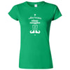  "Cotton Headed Ninny Muggins" women's t-shirt Irish Green