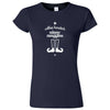  "Cotton Headed Ninny Muggins" women's t-shirt Navy Blue
