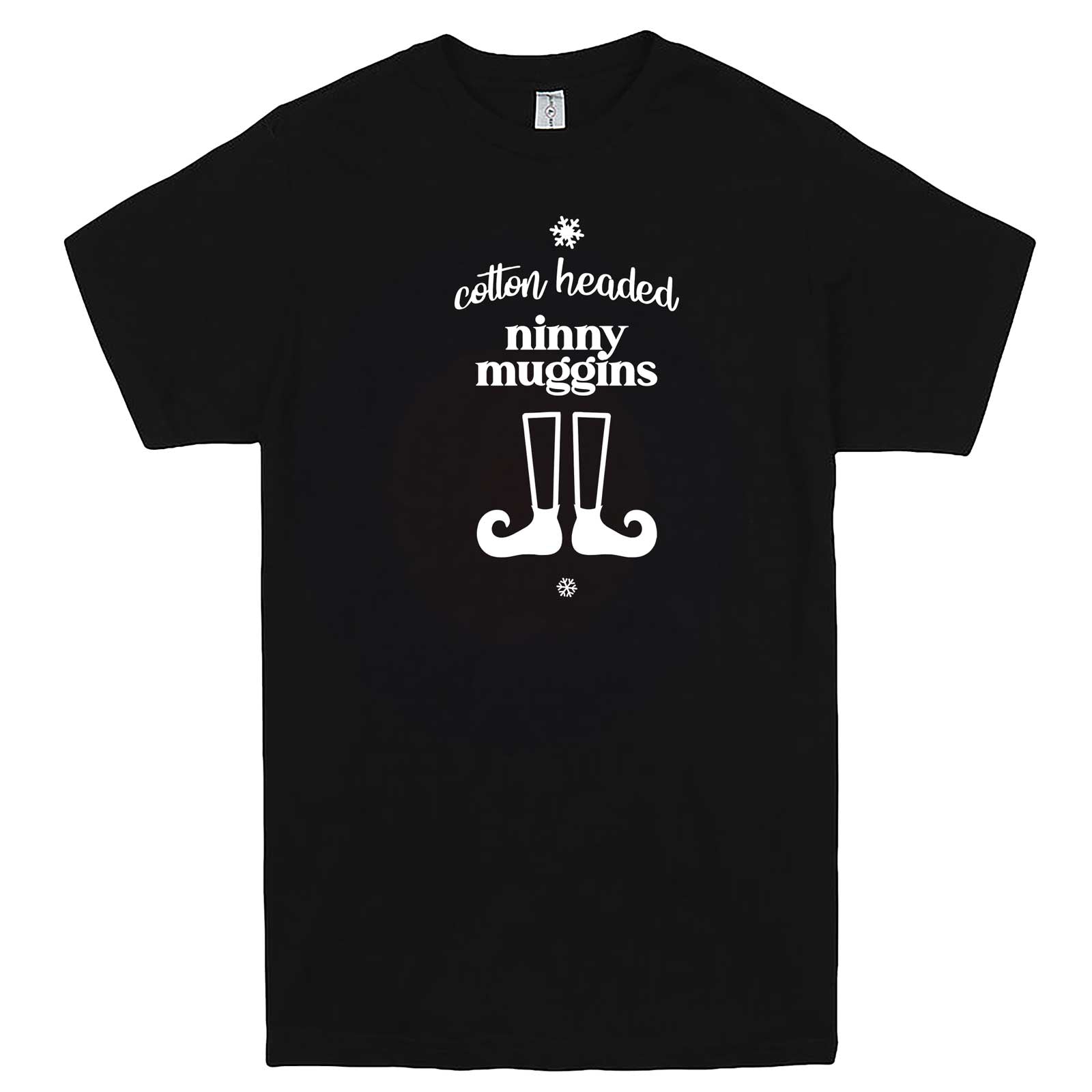  "Cotton Headed Ninny Muggins" men's t-shirt Black