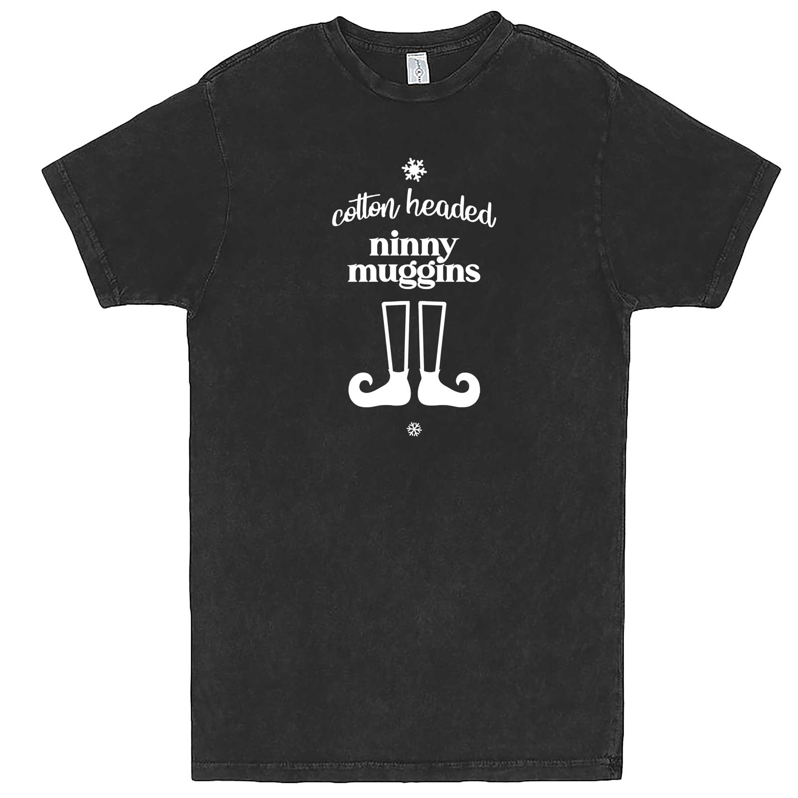  "Cotton Headed Ninny Muggins" men's t-shirt Vintage Black