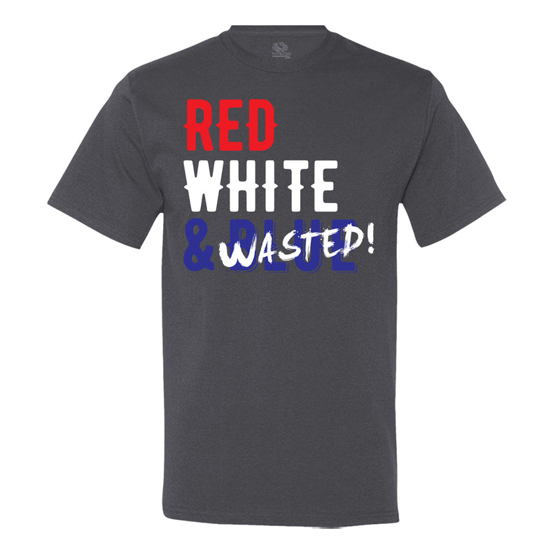 Red White & Wasted - Men's T-Shirt