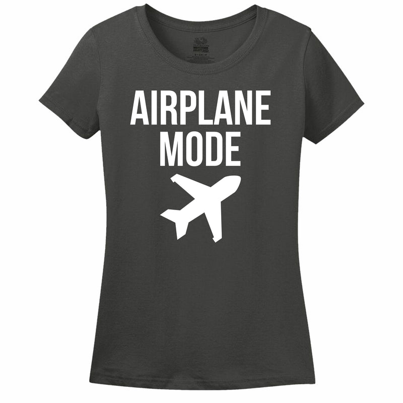 Minty Tees Airplane Mode Women's Tee Shirt