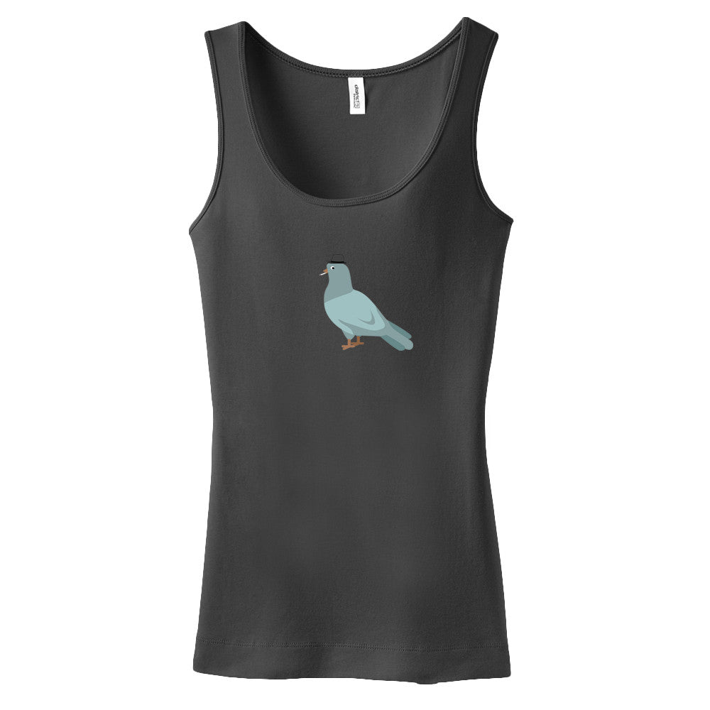 Hipster Pigeon Tanks