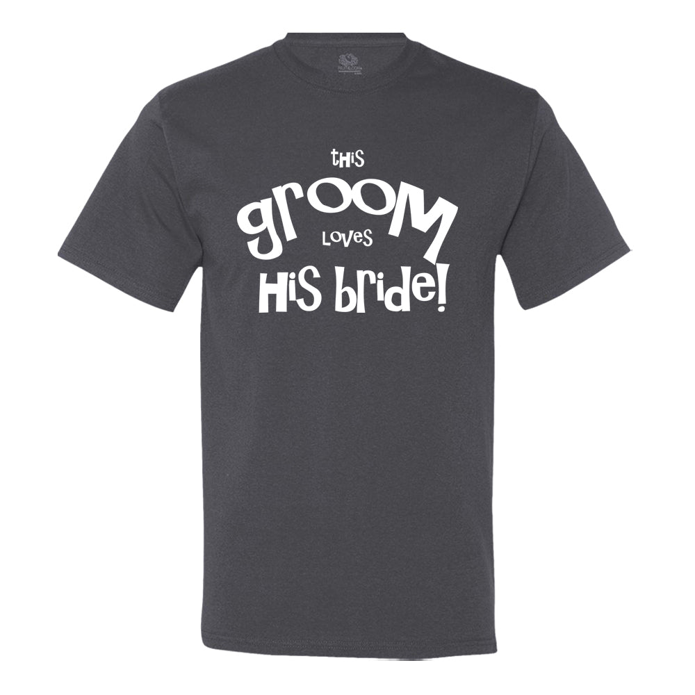 This Groom Loves His Bride!