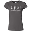  "Choose Your Weapon - Baker" women's t-shirt Charcoal