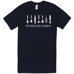  "Choose Your Weapon - Baker" men's t-shirt Navy