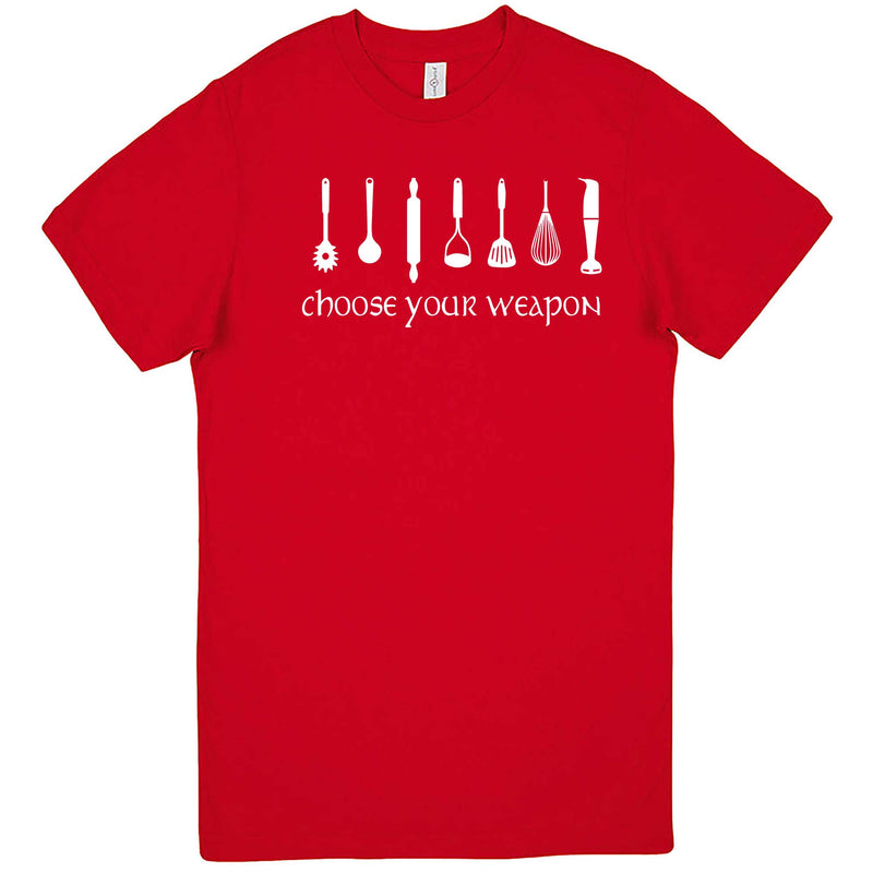  "Choose Your Weapon - Baker" men's t-shirt Red
