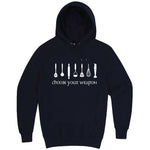  "Choose Your Weapon - Baker" hoodie, 3XL, Navy