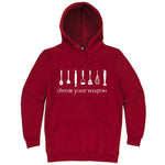  "Choose Your Weapon - Baker" hoodie, 3XL, Paprika